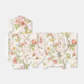 Ballotins fleurs délicates et feuille à la chinoise (Déplié)