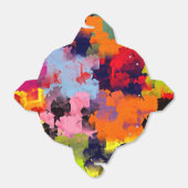 BALLOTINS FLEURS D'ÉTÉ ABSTRAITES (Déplié)