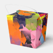 BALLOTINS FLEURS D'ÉTÉ ABSTRAITES (Arrière)