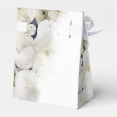 Ballotins Fleurs d'hydrangée blanche Mariage d'aquarelle (Arrière)