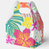 Ballotins Fleurs d'impression tropicales hawaïennes (Verso)