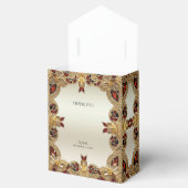 Ballotins Fleurs d'or Ballotin de pierres rouges (Ouvert)