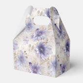 Ballotins Fleurs d'or blanc violet (Arrière)