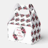 Ballotins Fleurs élégantes Redand Silver Anniversaire (Arrière)