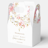 Ballotins fleurs et fausse parties scintillant Première comm (Ouvert)