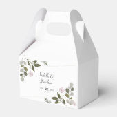 Ballotins Fleurs Et Feuilles Roses (Arrière)