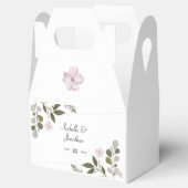 Ballotins Fleurs Et Feuilles Roses (Ouvert)
