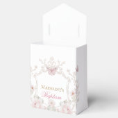 Ballotins fleurs et papillons Baptême (Ouvert)