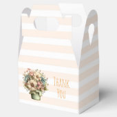 Ballotins Fleurs Fantaisistes dans un Pot de Fleurs Mignon M (Ouvert)