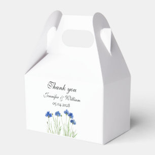 Ballotins Fleurs Fleurs sauvages de Cornflowers Mariage d'aq