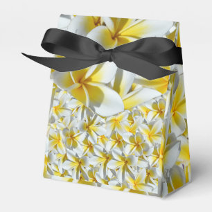 Ballotins Fleurs Frangipaniennes Jaunes Et Blanches,