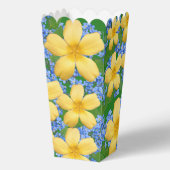 BALLOTINS FLEURS JAUNE ET BLEU (Recto)