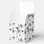 Ballotins Fleurs lavande pourpre à l'aquarelle (Ouvert)