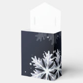 Ballotins fleurs marine et argent mariage d'aquarelle (Ouvert)