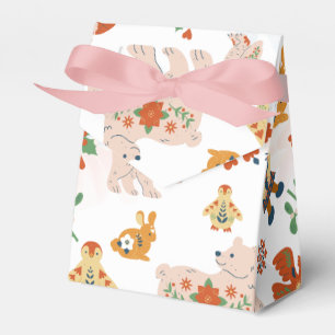 Ballotins Fleurs mignonnes Motif de Noël avec Père Noël