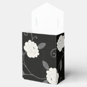 Ballotins Fleurs noires et blanches et Parties scintillant r (Ouvert)