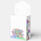 Ballotins Fleurs Pastel Mariage blanc (Ouvrir)