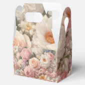 Ballotins Fleurs Pastel Shabby Chic Rose Floral Mariage (Ouvert)