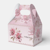 Ballotins Fleurs roses modernes Ballotin (Arrière)