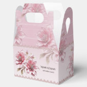 Ballotins Fleurs roses modernes Ballotin (Ouvert)