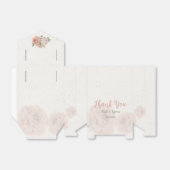 Ballotins fleurs roses rousses verdure mariage botanique (Déplié)