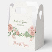 Ballotins fleurs roses rousses verdure mariage botanique (Ouvert)