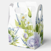 Ballotins Fleurs sauvages de lavande d'aquarelle (Ouvert)