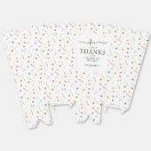 Ballotins Fleurs sauvages Popcorn pour Baby Shower (Déplié)