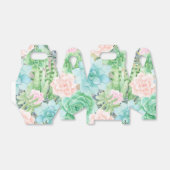 Ballotins Fleurs succulentes | Superbe aquarelle (Déplié)