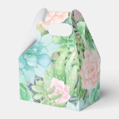 Ballotins Fleurs succulentes | Superbe aquarelle (Verso)