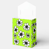 Ballotins fleurs sur la boîte verte (Ouvert)