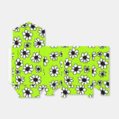 Ballotins fleurs sur la boîte verte (Déplié)