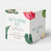 Ballotins Fleurs tropicales Kit de récupération Mariage clas (Arrière)