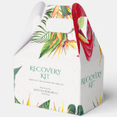 Ballotins Fleurs tropicales Kit de récupération Mariage clas (Verso)