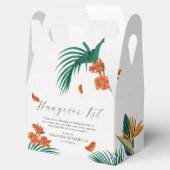 Ballotins Fleurs tropicales Mariage classique (Ouvert)