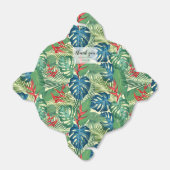 Ballotins Fleurs tropicales Merci de verdure (Déplié)