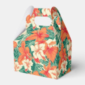 Ballotins Fleurs tropicales motif Hawaiian vibe (Arrière)