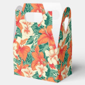 Ballotins Fleurs tropicales motif Hawaiian vibe (Ouvert)