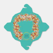 Ballotins Fleurs vintages Turquoise Feminine Professional (Déplié)