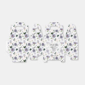 Ballotins Fleurs violettes aquarelle  (Déplié)