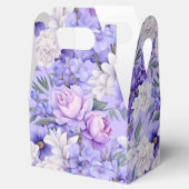 Ballotins Fleurs violettes romantiques (Ouvert)