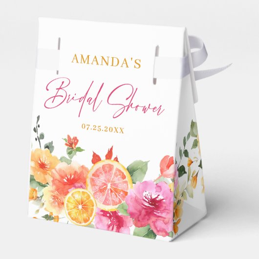 Ballotins Fleurs vives Festive Fête des mariées en agrumes t (Arrière)