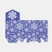 Ballotins Flocon de Neige Blanc Élégant (Minuit) (Déplié)