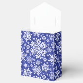 Ballotins Flocon de Neige Blanc Élégant (Minuit) (Ouvert)