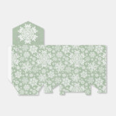 Ballotins Flocon de Neige Blanc Élégant (Sage PIne) (Déplié)