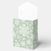Ballotins Flocon de Neige Blanc Élégant (Sage PIne) (Ouvert)