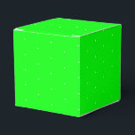 Ballotins Flocons de neige blancs minuscules petits points v<br><div class="desc">Boîte de faveur de cadeau de points petits minuscules de flocons de neige blancs vert néon 
Idéal pour les cadeaux de Noël,  de vacances et d'anniversaire</div>