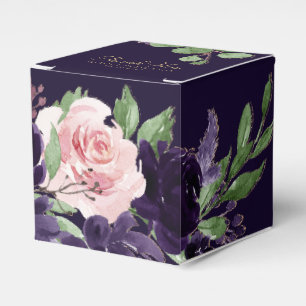 Ballotins Floraison   Floral de violet foncé et rose