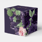 Ballotins Floraison | Floral de violet foncé et rose (Arrière)