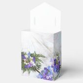 Ballotins Floraisons de jacaranda et bouquet de lys (Ouvert)